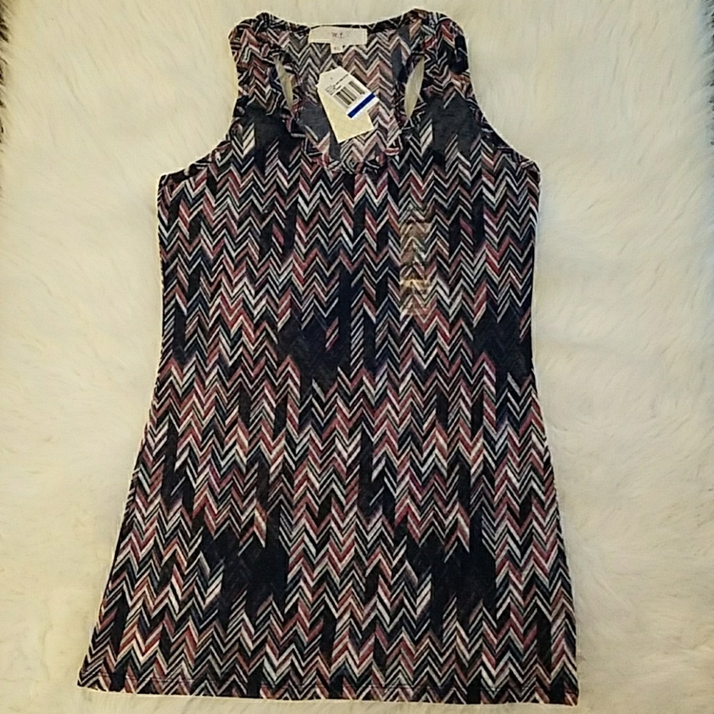 W.F. racerback tank top